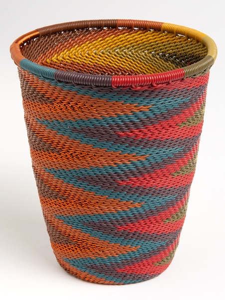 corbeille en fil de téléphone - telephone wire cup - afrique du sud - south africa | mahatsara