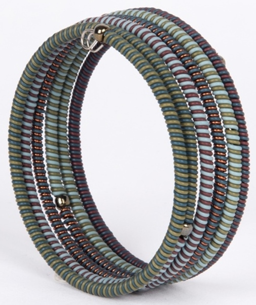 bracelet fil de téléphone fil de cuivre telephone wire copper wire