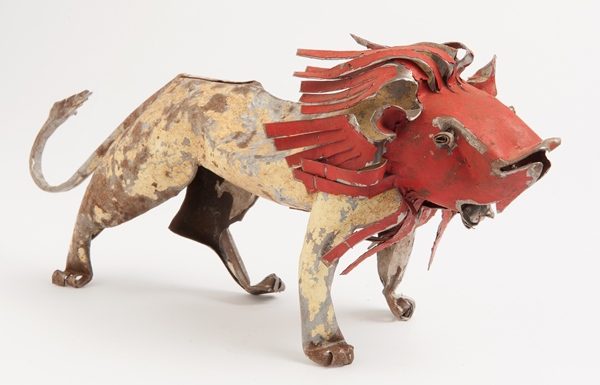 animal en métal recupéré - animal in recycled metal | mahatsara